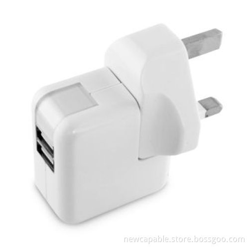 USB Wall Chargers with Night Light, Sized 53 x 49 x 28mm